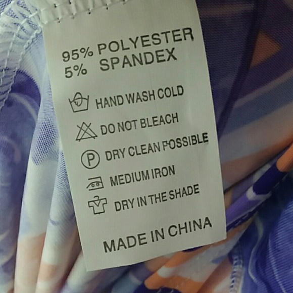 Shoreline Purple Cold Shoulder Dress 1XL - Picture 7 of 7